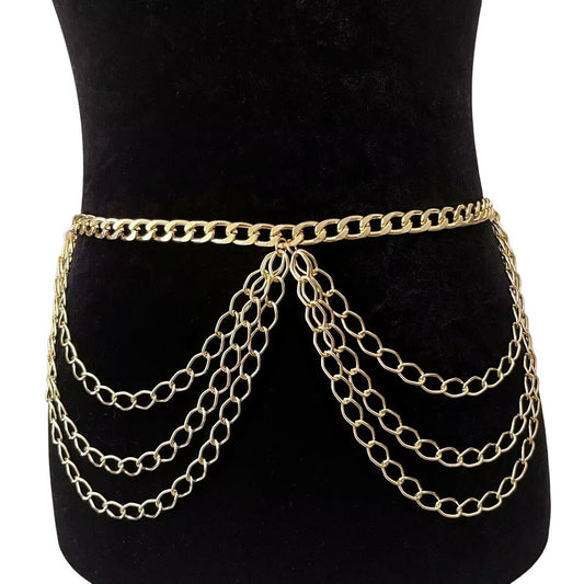 Sexy Bikini Rhinestone Body Chain